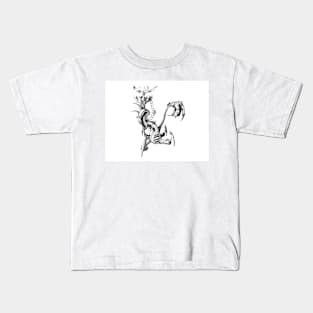 Dream Catcher with Servants Kids T-Shirt